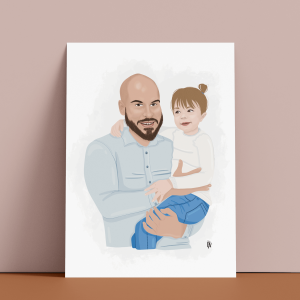 Portrait numérique (plan taille)