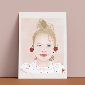 Portrait numérique (Buste enfant)