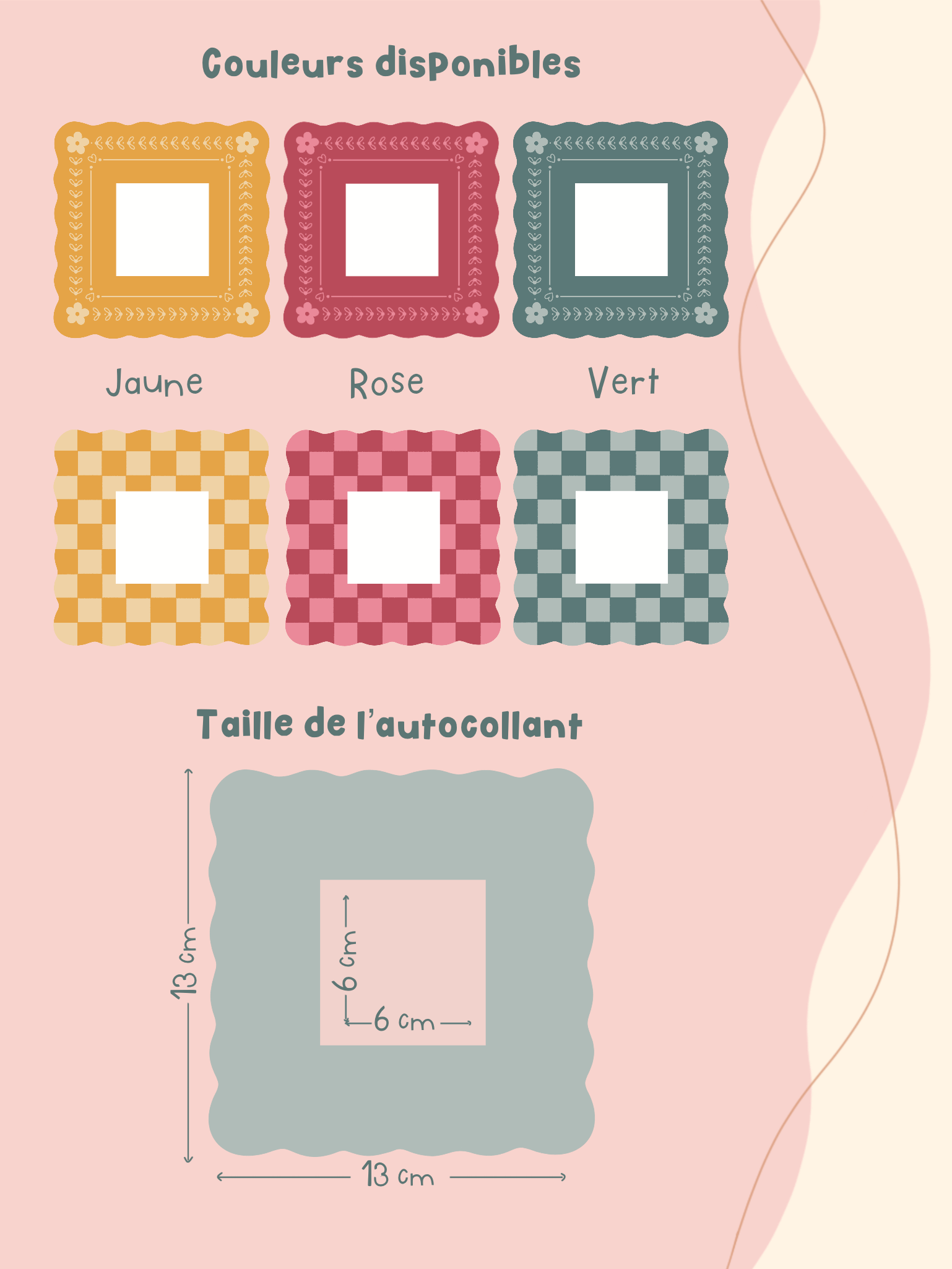Stickers repositionnables - Contour d'interrupteur/prise (carré) – Image 4
