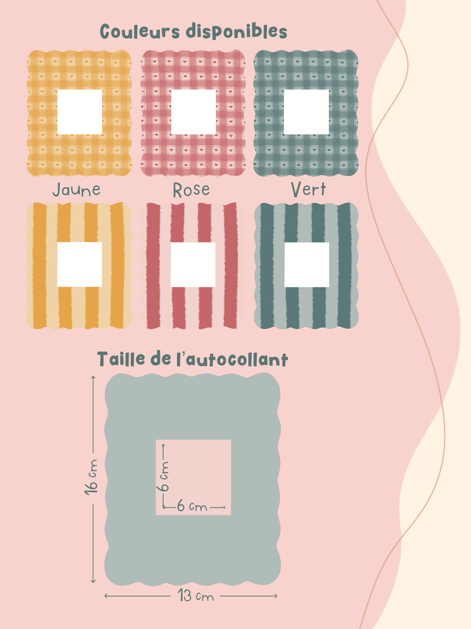 Stickers repositionnables - Contour d'interrupteur/prise (rectangle) – Image 4