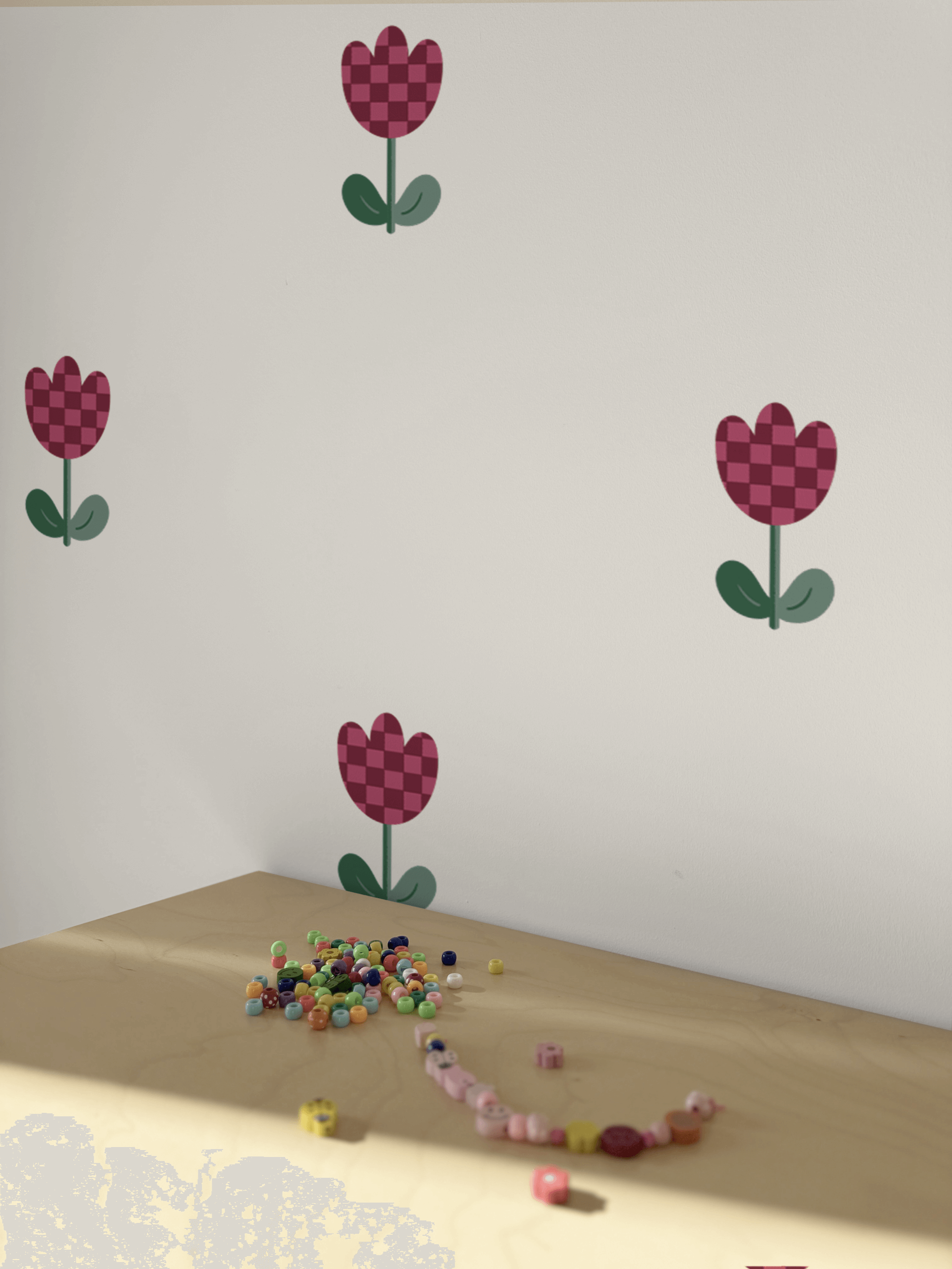 Stickers repositionnables - Tulipe – Image 3
