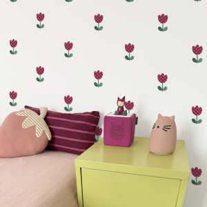 Stickers repositionnables - Tulipe
