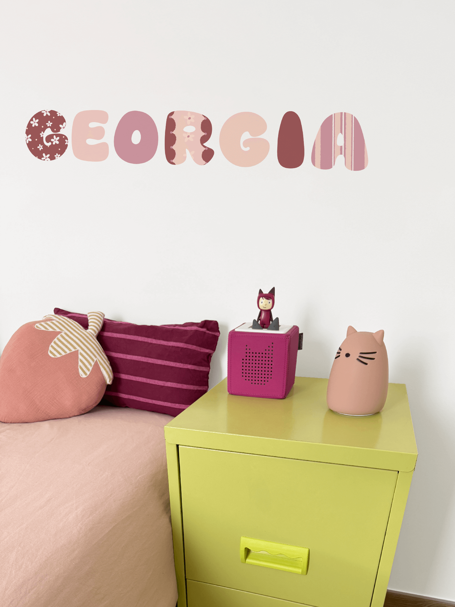 Stickers repositionnables - Prénom personnalisé