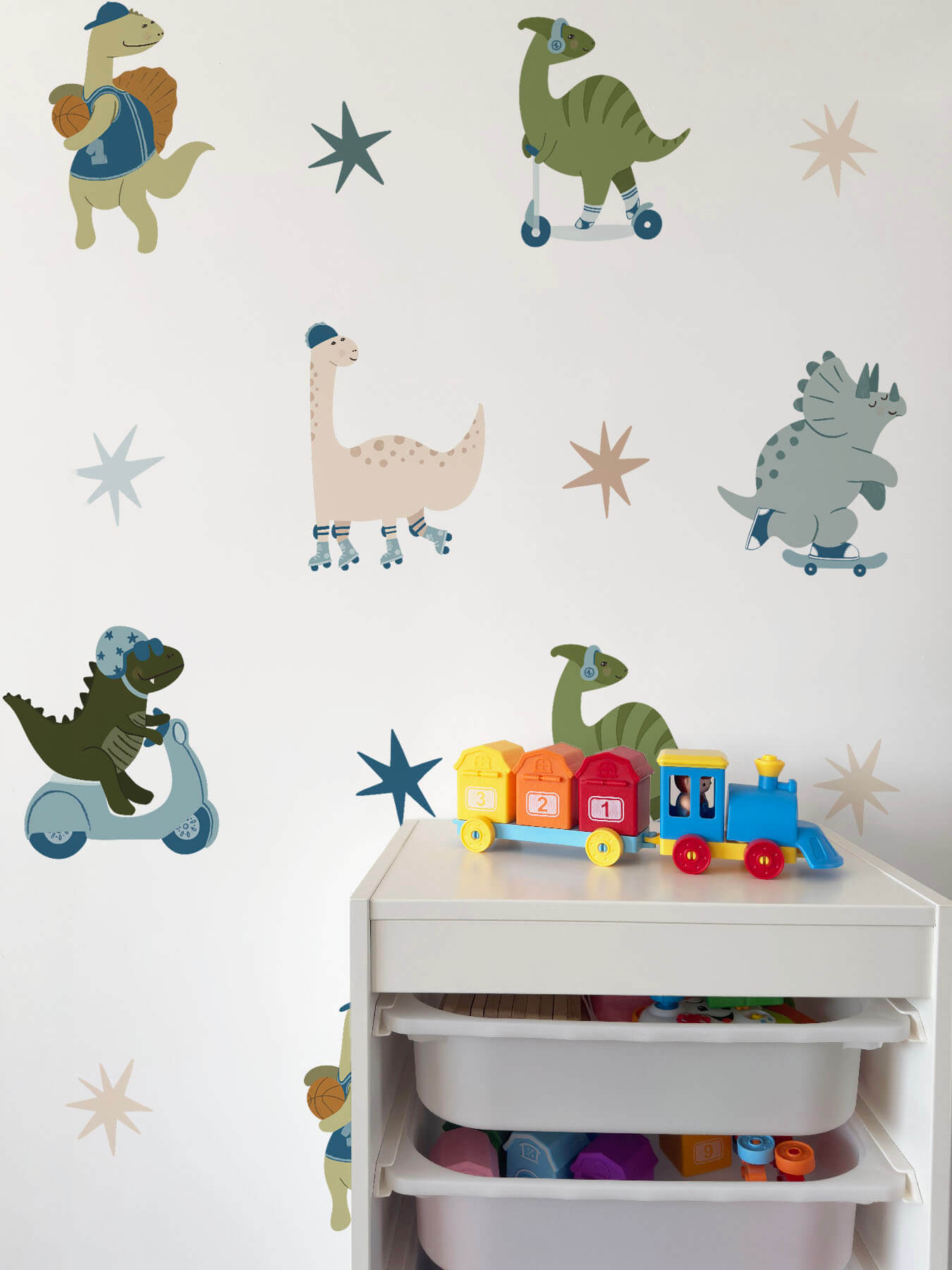 Stickers repositionnables - Dinosaure – Image 3