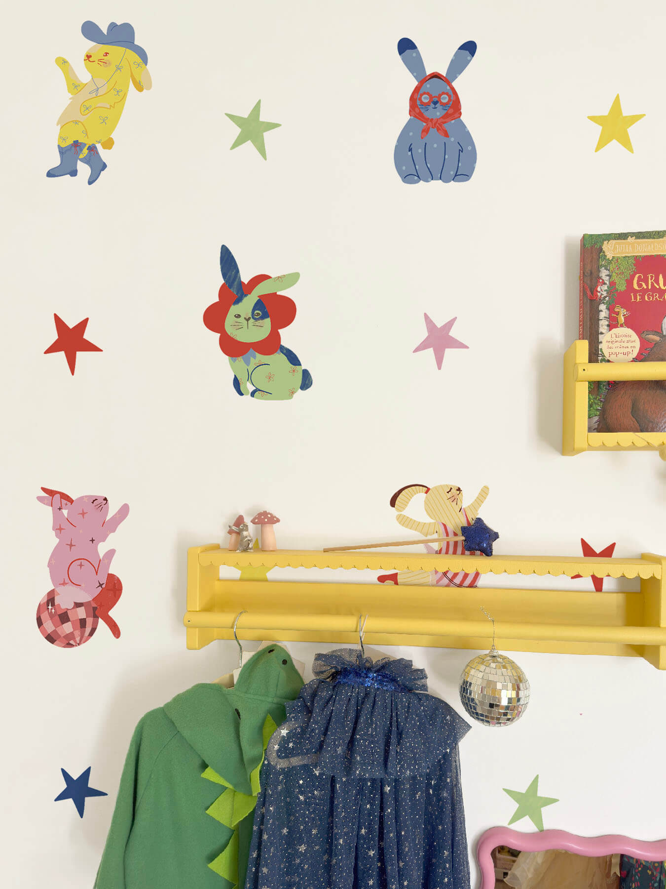 Stickers repositionnables - Lapin – Image 2