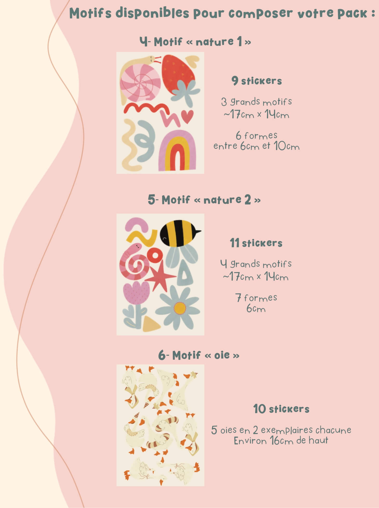Stickers repositionnables - pack personnalisé – Image 4
