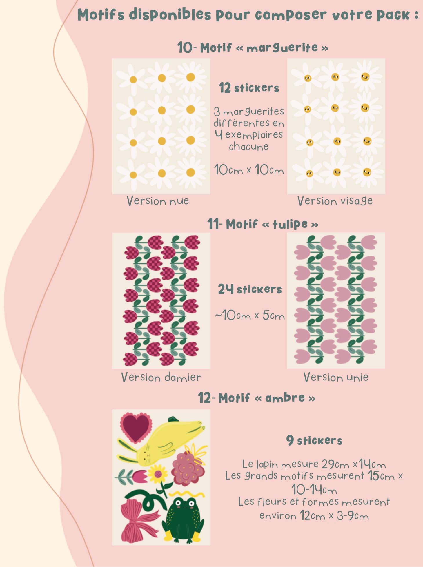 Stickers repositionnables - pack personnalisé – Image 6