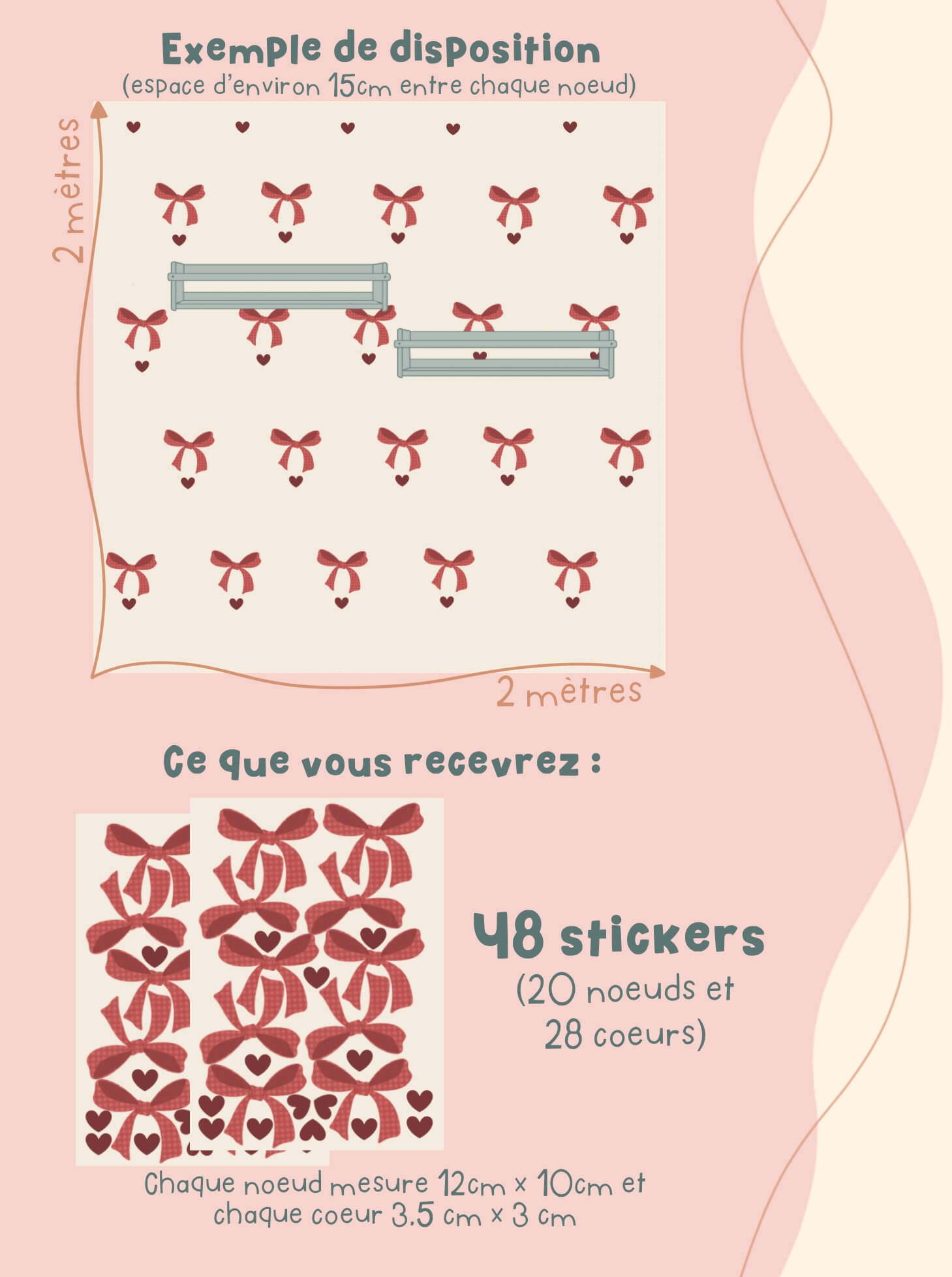 Stickers repositionnables - Nœud – Image 3