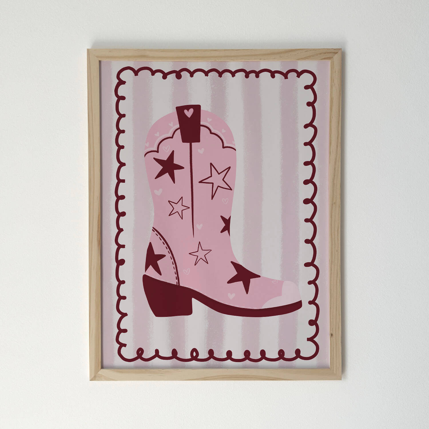 Affiche - Botte Cowboy – Image 2