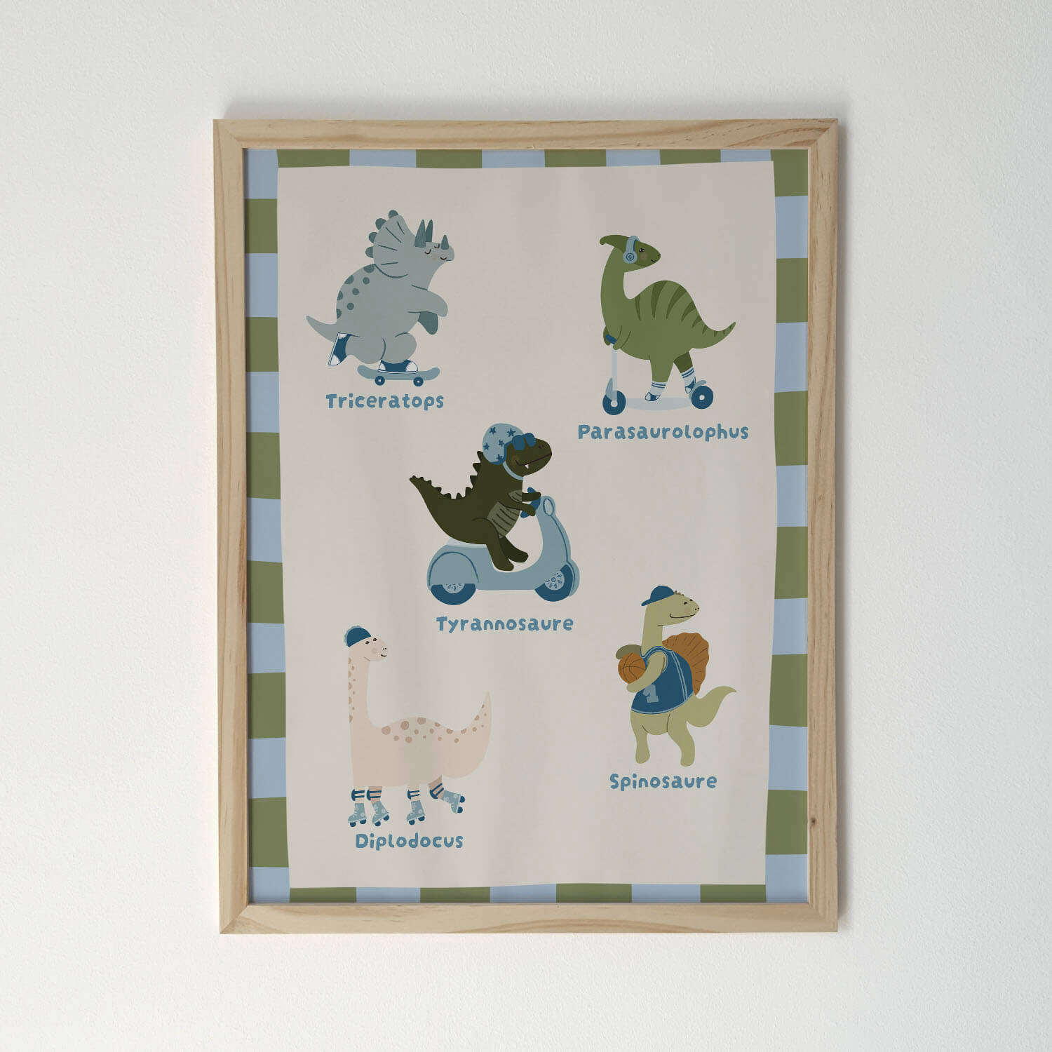 Affiche - Dino sportif – Image 2