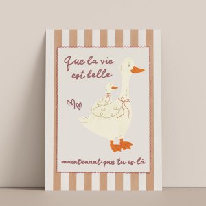 Affiche - La vie est belle