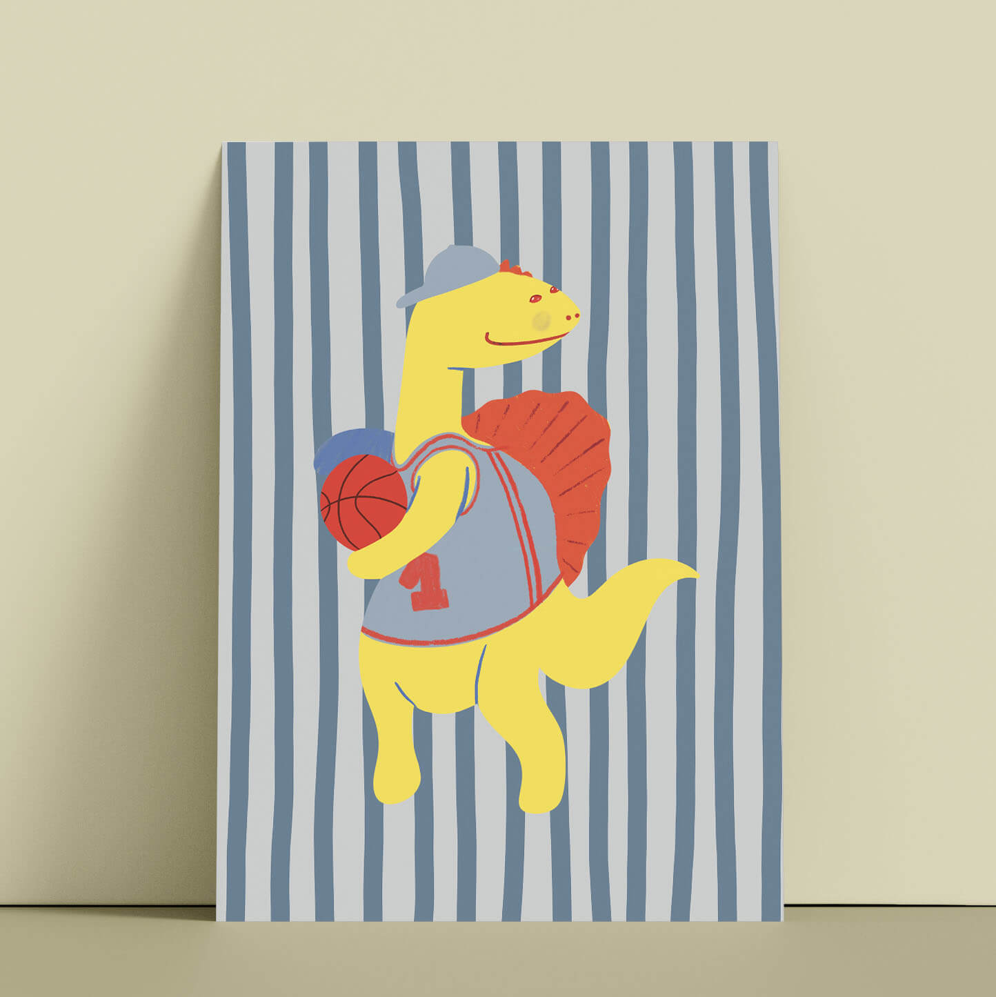 Affiche - Dino Basket