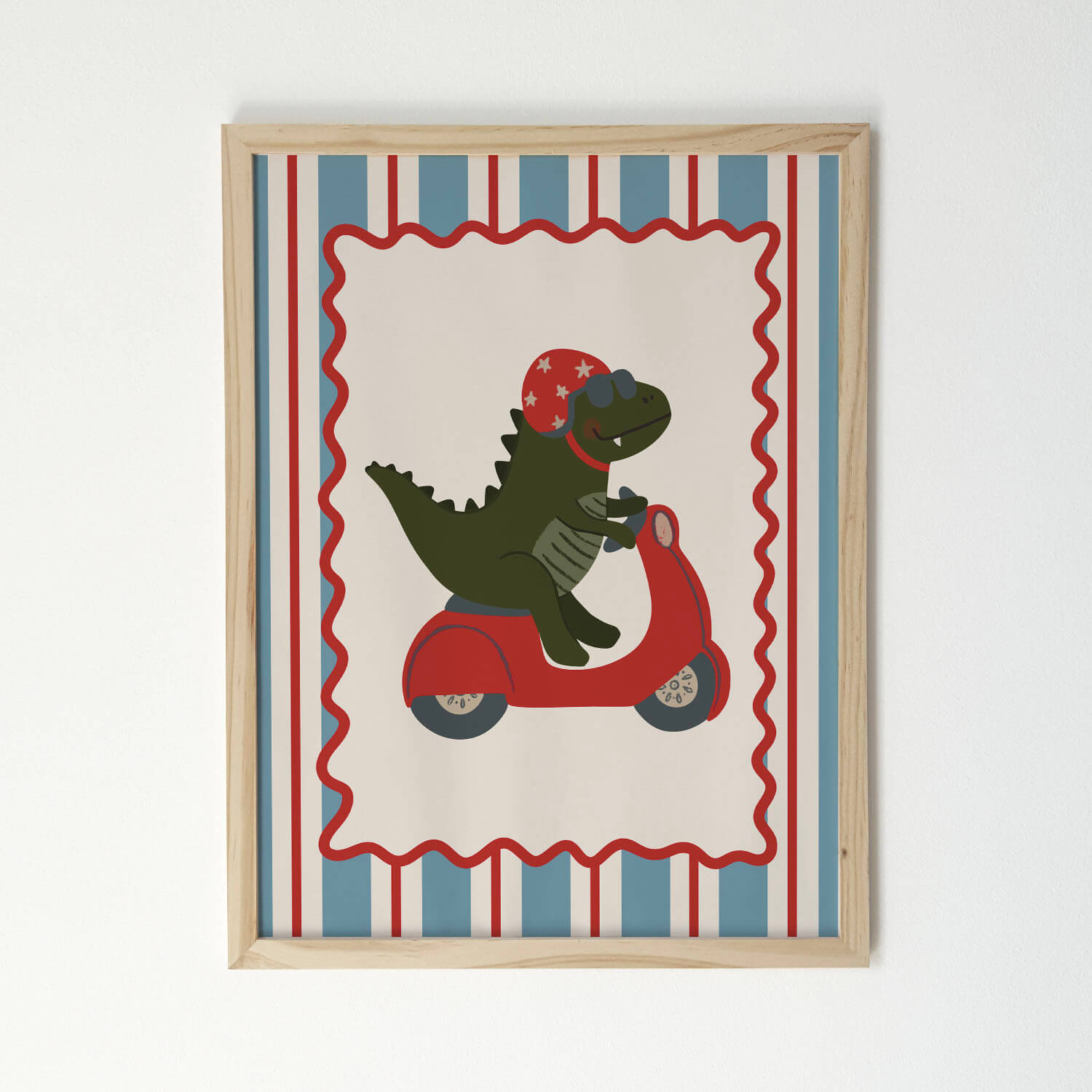 Affiche - Dino Scooter – Image 2