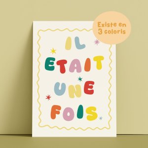 Affiche - Il était une fois