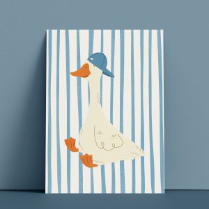 Affiche - Oie casquette