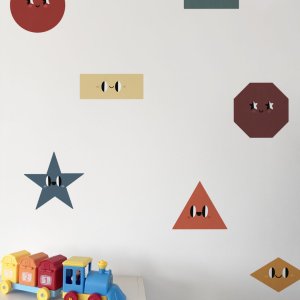 Stickers repositionnables - Forme