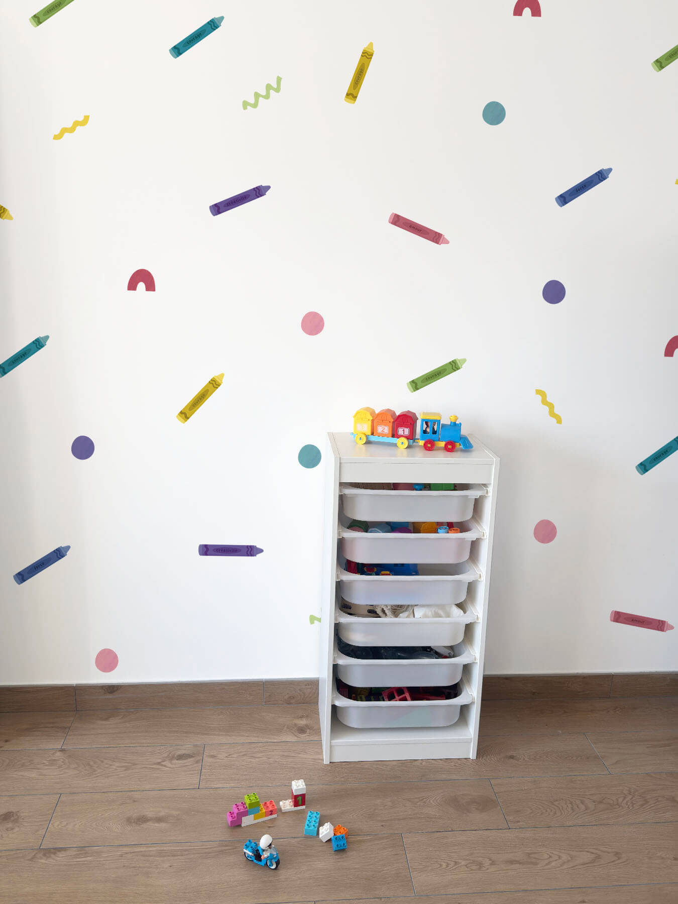 Stickers repositionnables - Crayon – Image 2