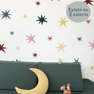 Stickers repositionnables - Etoile unie